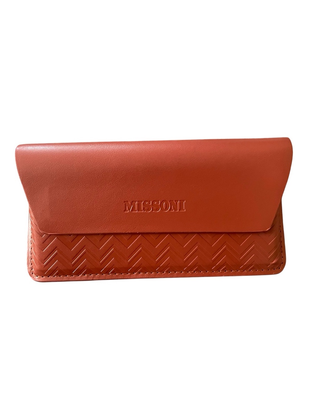 MISSONI Glasses Case in Cognac